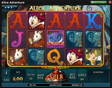 Alice Adventure Slot Grátis